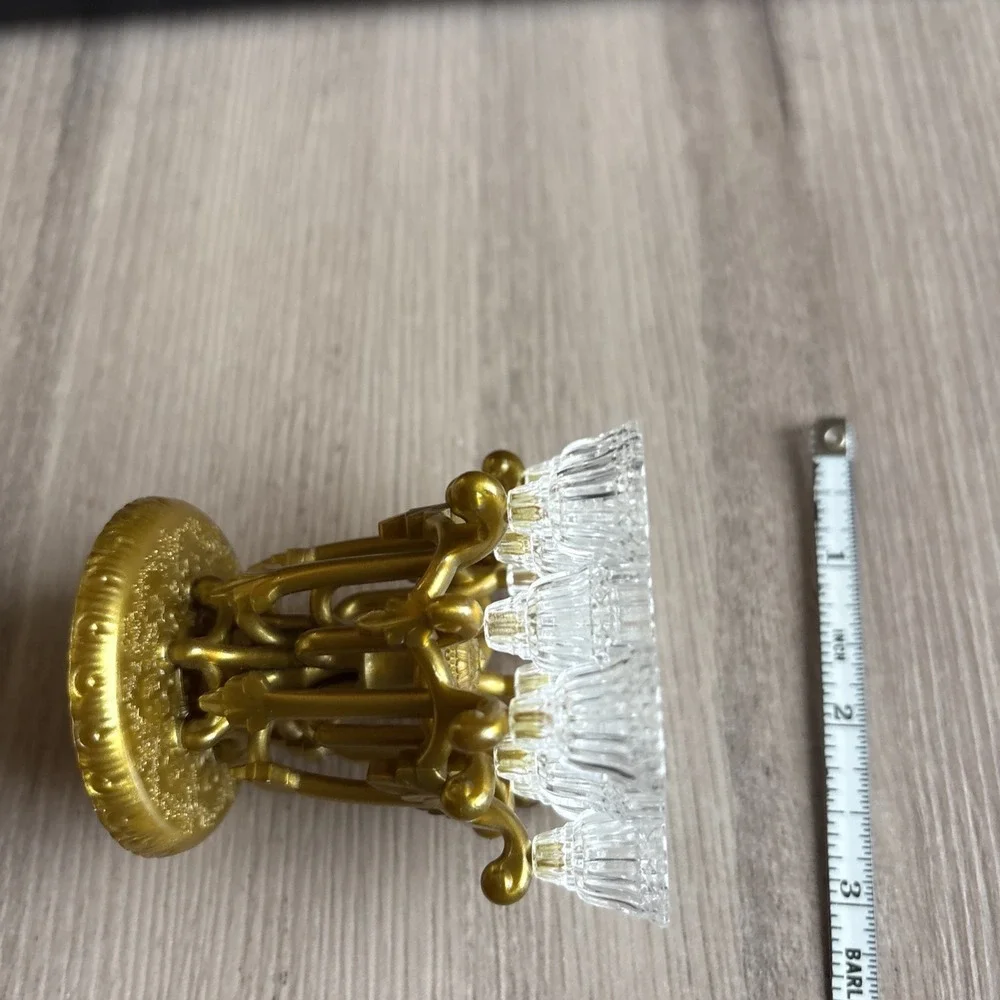Sylvanian Families Calico Critters Manor Mansion Hotel Chandelier Light Gold